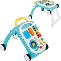 Baby Einstein , Musical Mix ‘N Roll 4-in-1 Lauflernhilfe Und Spieltisch Mit Musik,...