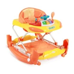 Bertoni Lauflernhilfe Und Wippe W1224CE 3 In 1 In Orange