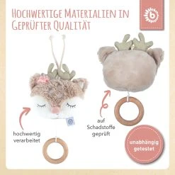 Bieco Spielwaren Musikspieluhr Reh - Ab Geburt In Beige -Pinolino shop bieco spielwaren musikspieluhr reh ab geburt in beige 4