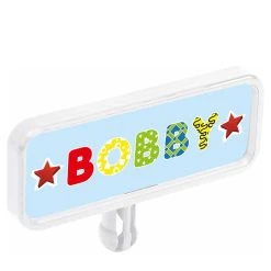 BIG Aufkleberset "Nummernschild" In Rot - Ab 12 Monaten