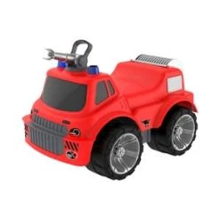 BIG Power Worker Maxi Firetruck In Rot