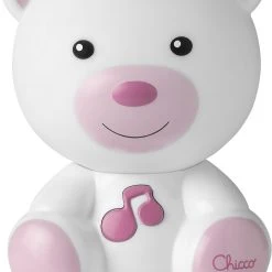 CHICCO Nachtlicht Bär, Pink