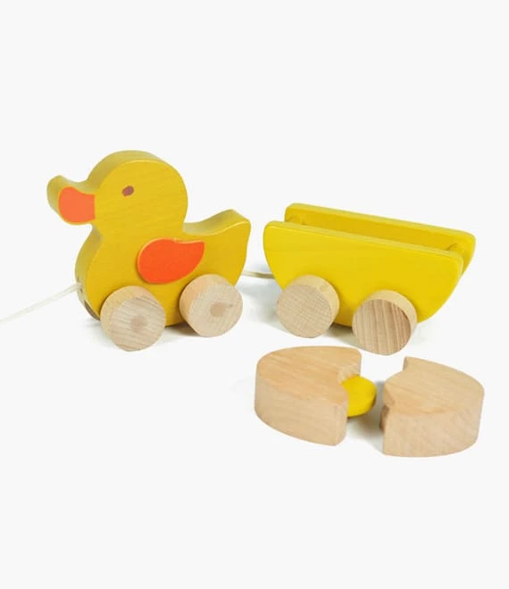 EverEarth Nachzieh-Ente Mit Ei 4 EverEarth Nachzieh-Ente Mit Ei – Bild 2