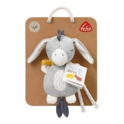Mini-Spieluhr Esel FehnNATUR 19cm In Grau -Pinolino shop fehn mini spieluhr esel fehnnatur 19cm in grau 6