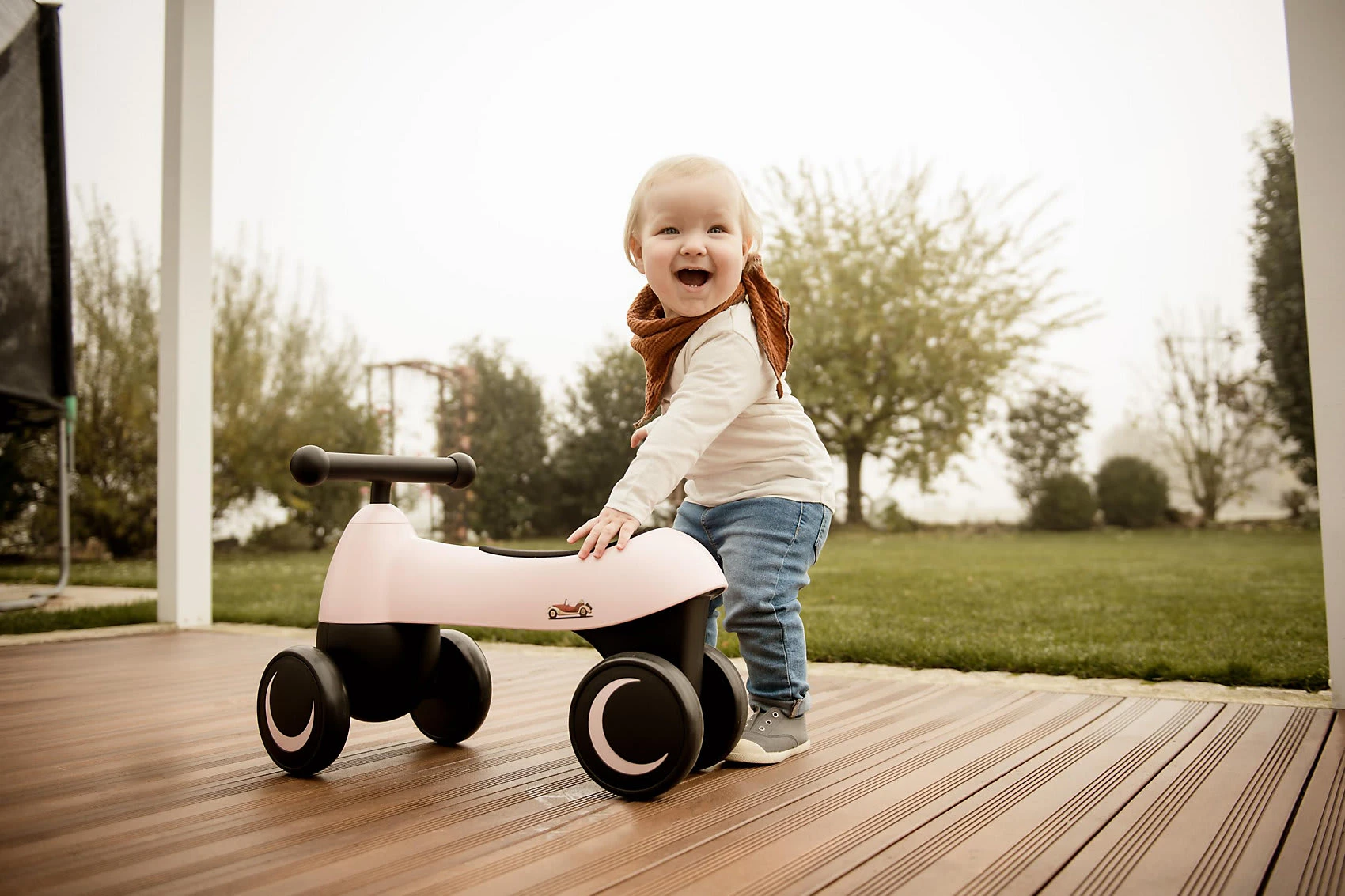 HAUCK Laufrad 1st Ride Four, Matt Pink 3 HAUCK Laufrad 1st Ride Four, Matt Pink – Bild 2