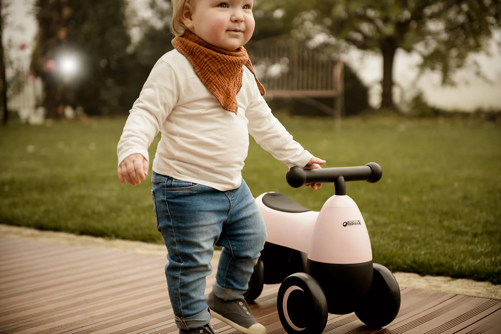 HAUCK Laufrad 1st Ride Four, Matt Pink 5 HAUCK Laufrad 1st Ride Four, Matt Pink – Bild 4