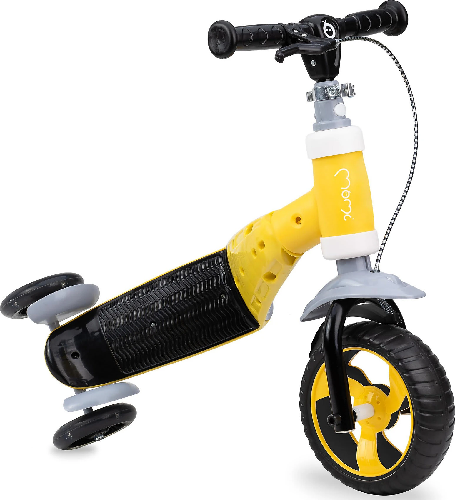Momi ELIOS 2 In 1 Laufrad Und Scooter, Gelb 5 Momi ELIOS 2 In 1 Laufrad Und Scooter, Gelb – Bild 3