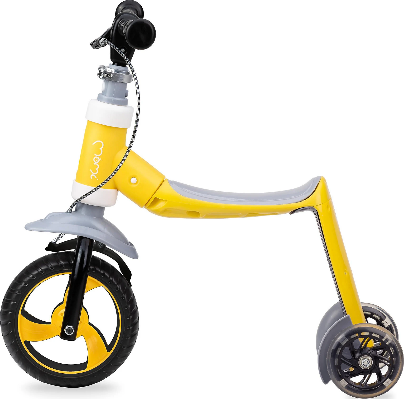 Momi ELIOS 2 In 1 Laufrad Und Scooter, Gelb 6 Momi ELIOS 2 In 1 Laufrad Und Scooter, Gelb – Bild 4