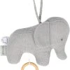 NATTOU Spieluhr Strick - Laufender Elefant, Grau -Pinolino shop nattou spieluhr strick laufender elefant grau