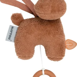 NATTOU SUSIE & BONNIE Mini-Spieluhr Susie Nilpferd Rost