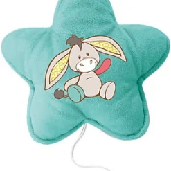 Nici Spieluhr Stern Esel Muli, 20x20cm (42360)