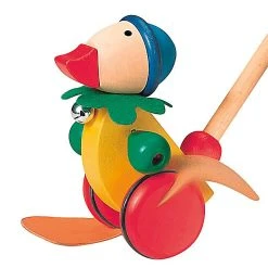 Pinolino shop -Pinolino shop selecta schiebestab spielzeug ente pedella 1